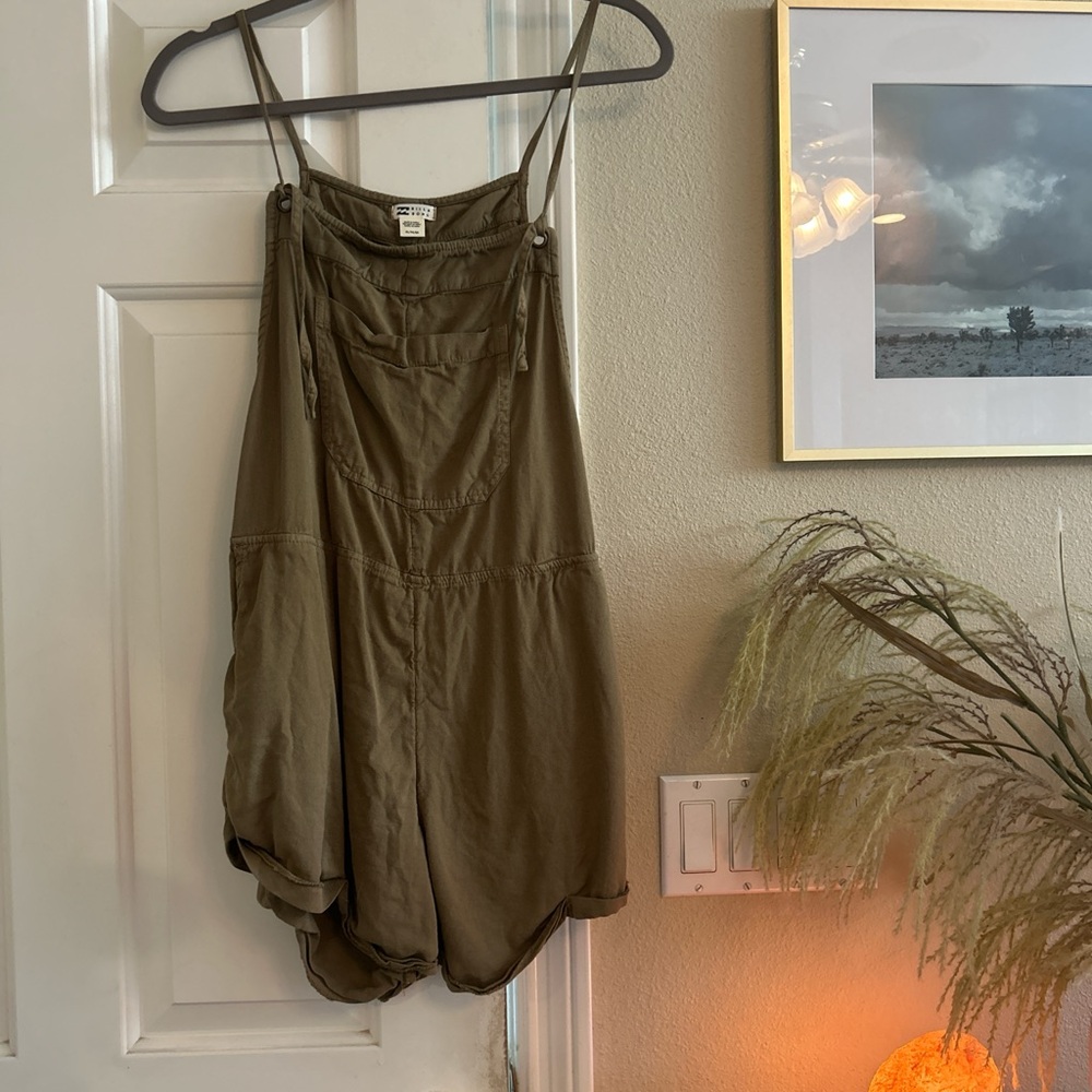 Billabong Khaki Women's Jumpsuit